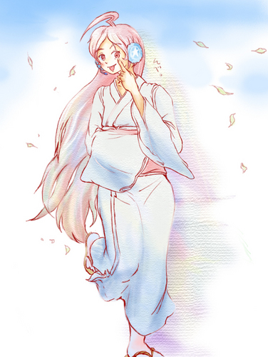 薄青の夏の空の下で