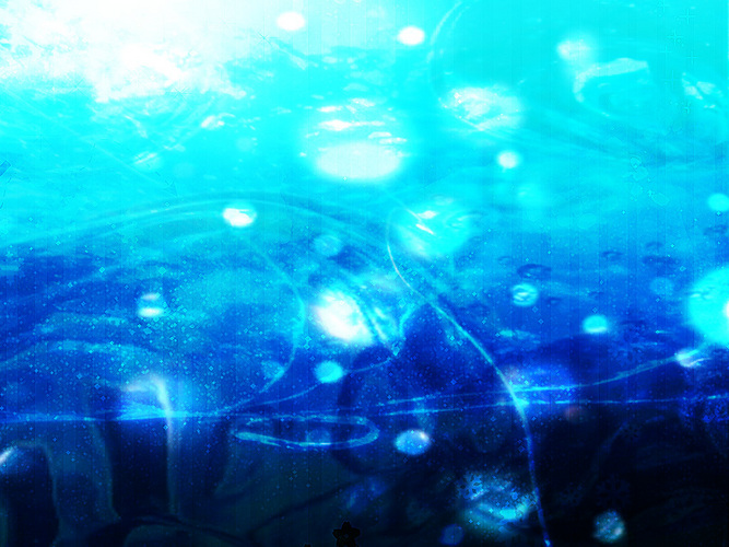 素材 水色グラデ