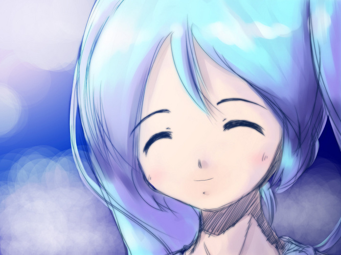 月夜の笑顔・・・