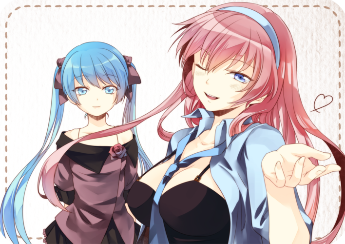 ルカとミク