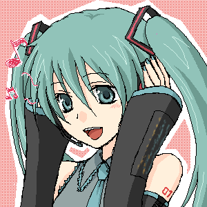 初描きミク