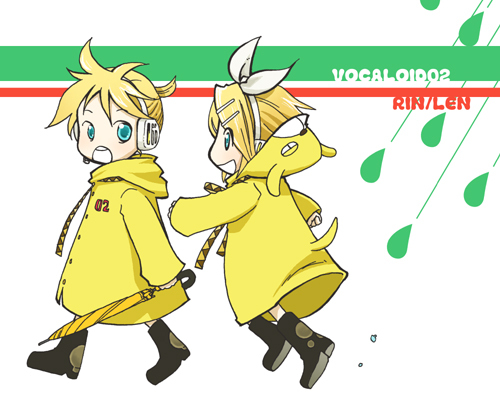 雨の日リンレン
