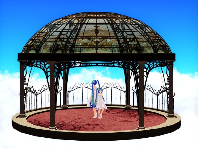 ミクさんとちびさんに「愛Dee」を踊っていただきました。投稿完了しました。