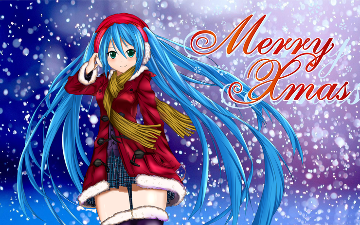 冬ミクさんXmasバージョン