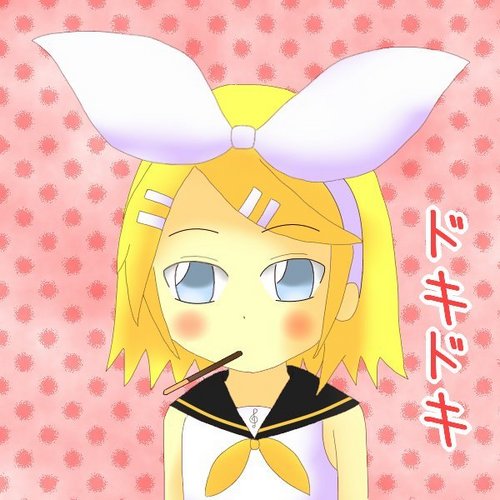 【塗らせていただきました】リンちゃん(線画)