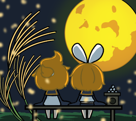 まんまるお月様