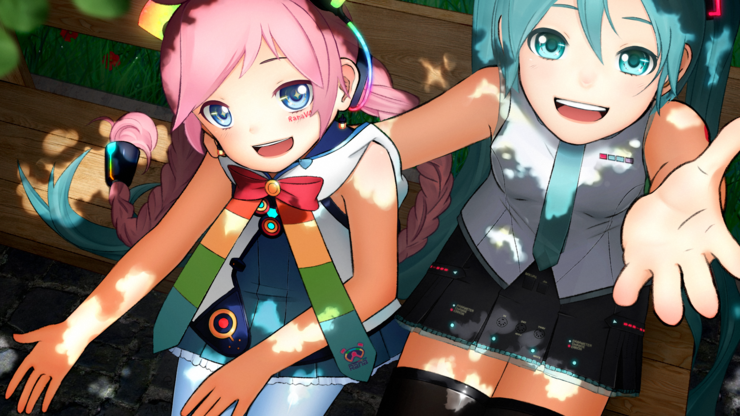 夏の日。 RanaとMiku!