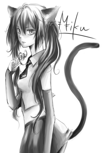 猫ミク
