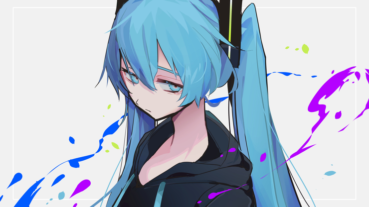 ミクさん。