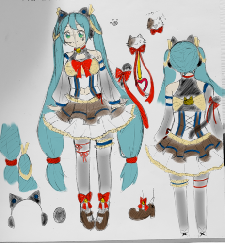 魔法少女ぬこミクさん