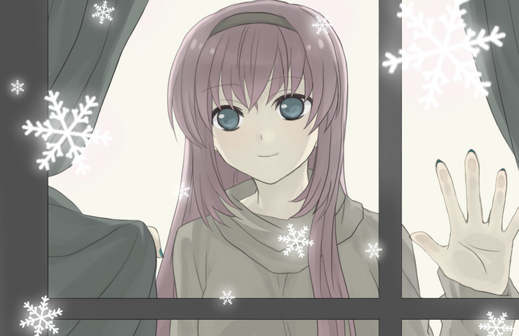 雪。
