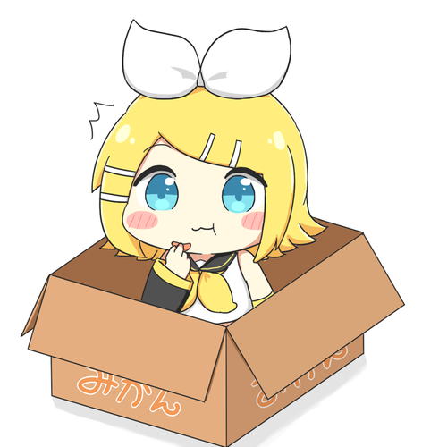 みかん箱のリンちゃん