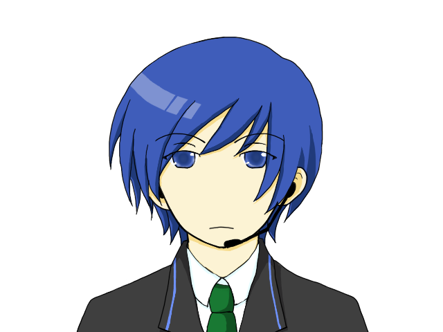 機嫌の悪そうなKAITO