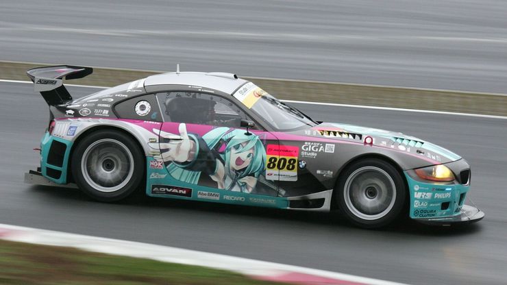 2008年版 ミクZ4 in 富士スピードウェイ 01