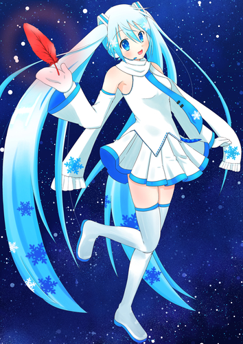 雪ミクさん