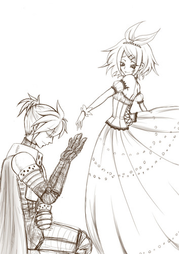 旋律王姫-Senritsuouki- より 姫と騎士
