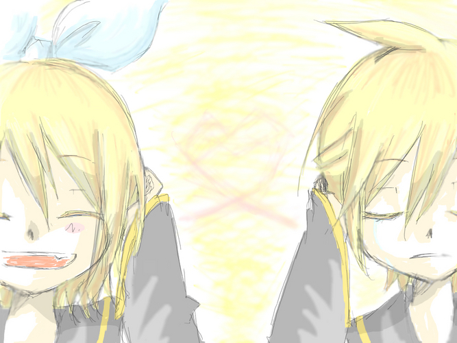 キミが泣いてしまったら ボクが代わりに笑うから。