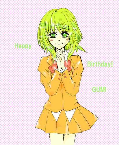 GUMIさんおめでとー!