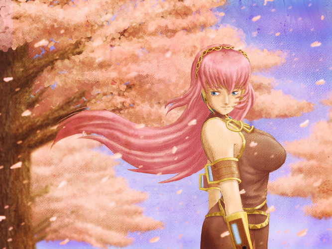 桜咲く
