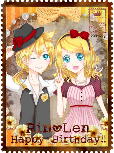 鏡音おめでとう!!!!!