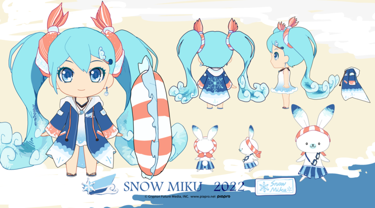 SNOW MIKU 2022 水着MIKU
