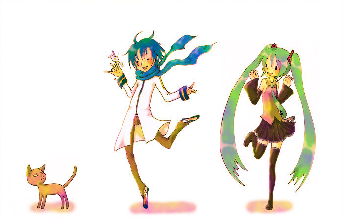 ネコカイトミク