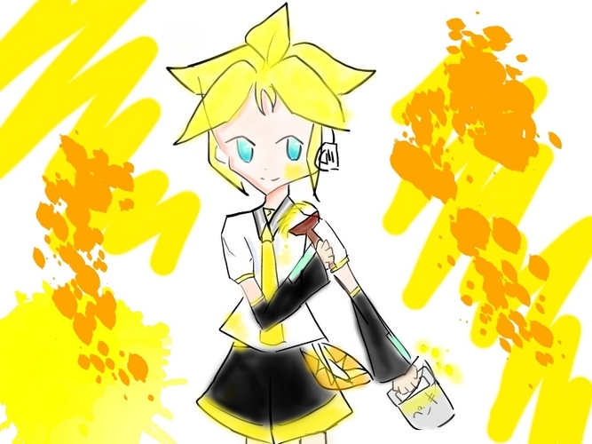 YELLOW TRICKをイメージして