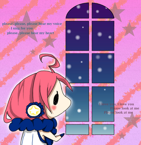 お空に願いを。