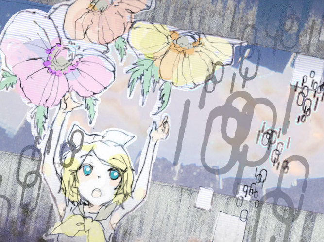 イメージイラスト(モノクロゼロイチ)
