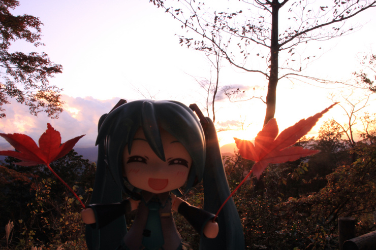 秋の夕暮れ