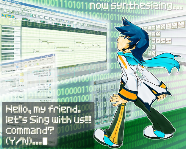 おお! わたしの ともだち! おまちしておりました。いっしょにうたいますか?