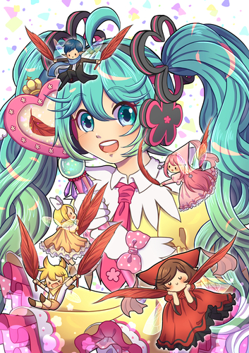 【初音ミク】魔法少女 CHANGE!