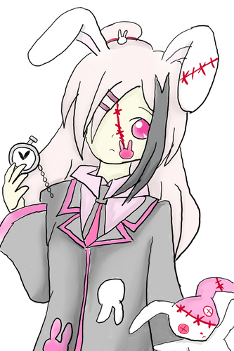 傷音ウサ を 描かせていただきました