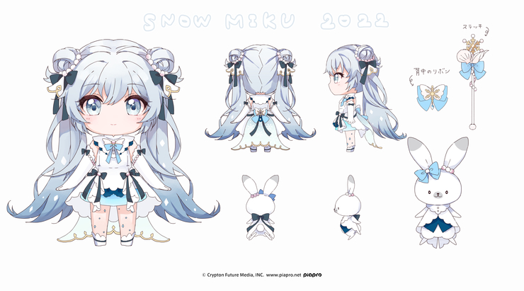 雪ミク2022衣装案