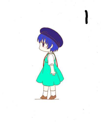 歩け!デフォ子!!