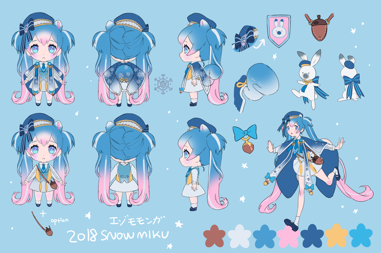 2018年雪ミク