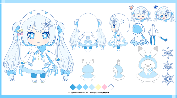 雪ミクさん案2023