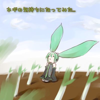 ネギの気持ちになってみた
