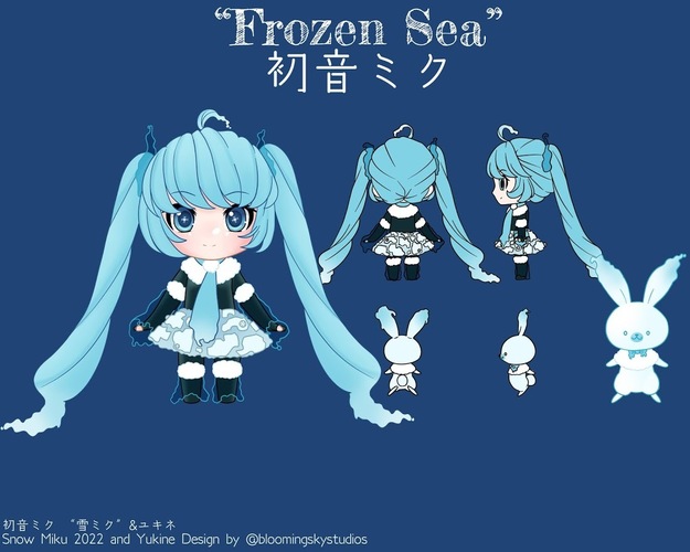 "Frozen Sea" Snow Miku 2022