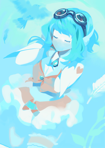 Blue