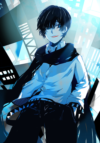青