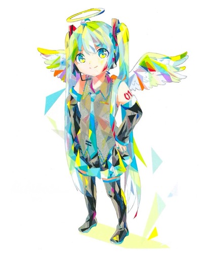 「ミクに色を付けるのはあなたです」