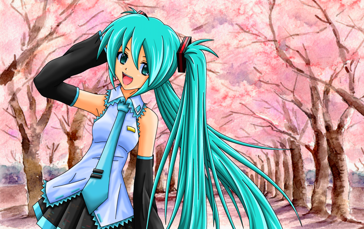 初音ミク 桜