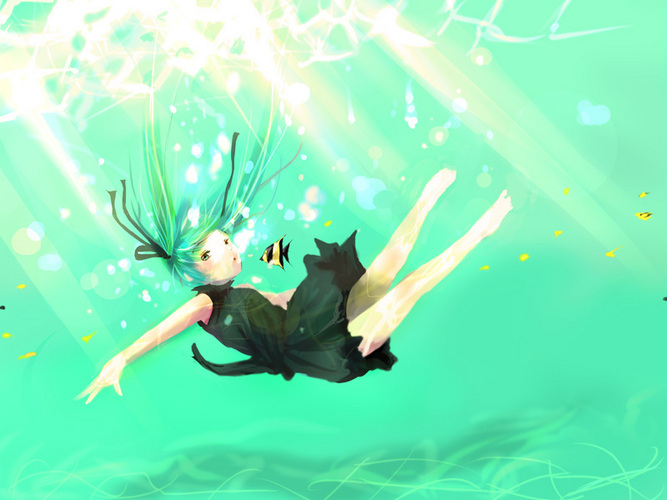 水中ミク