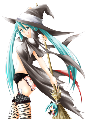ミクさん魔女バージョン