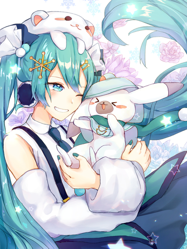 オコジョミクとユキネ