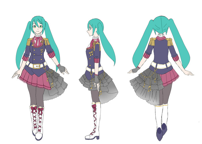プロジェクトセカイ_女性衣装