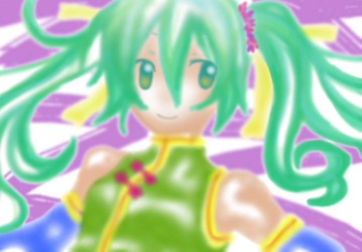 淡くしてみた