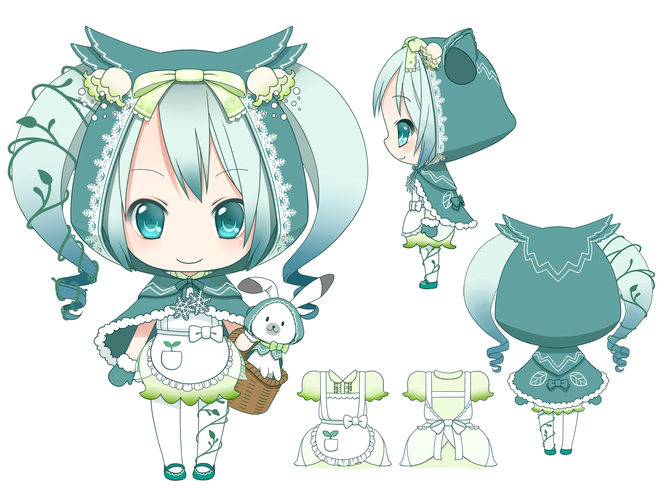 2015年~雪ずきんミク~