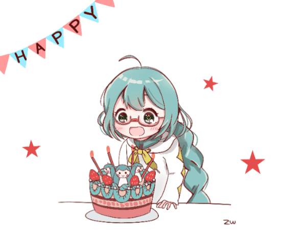 ミクさんおめでとう♡ありがとう♡